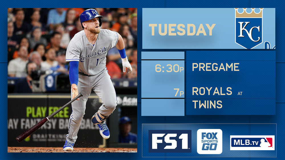 Royals look to snap 10-game skid vs. Twins, winners of five straight