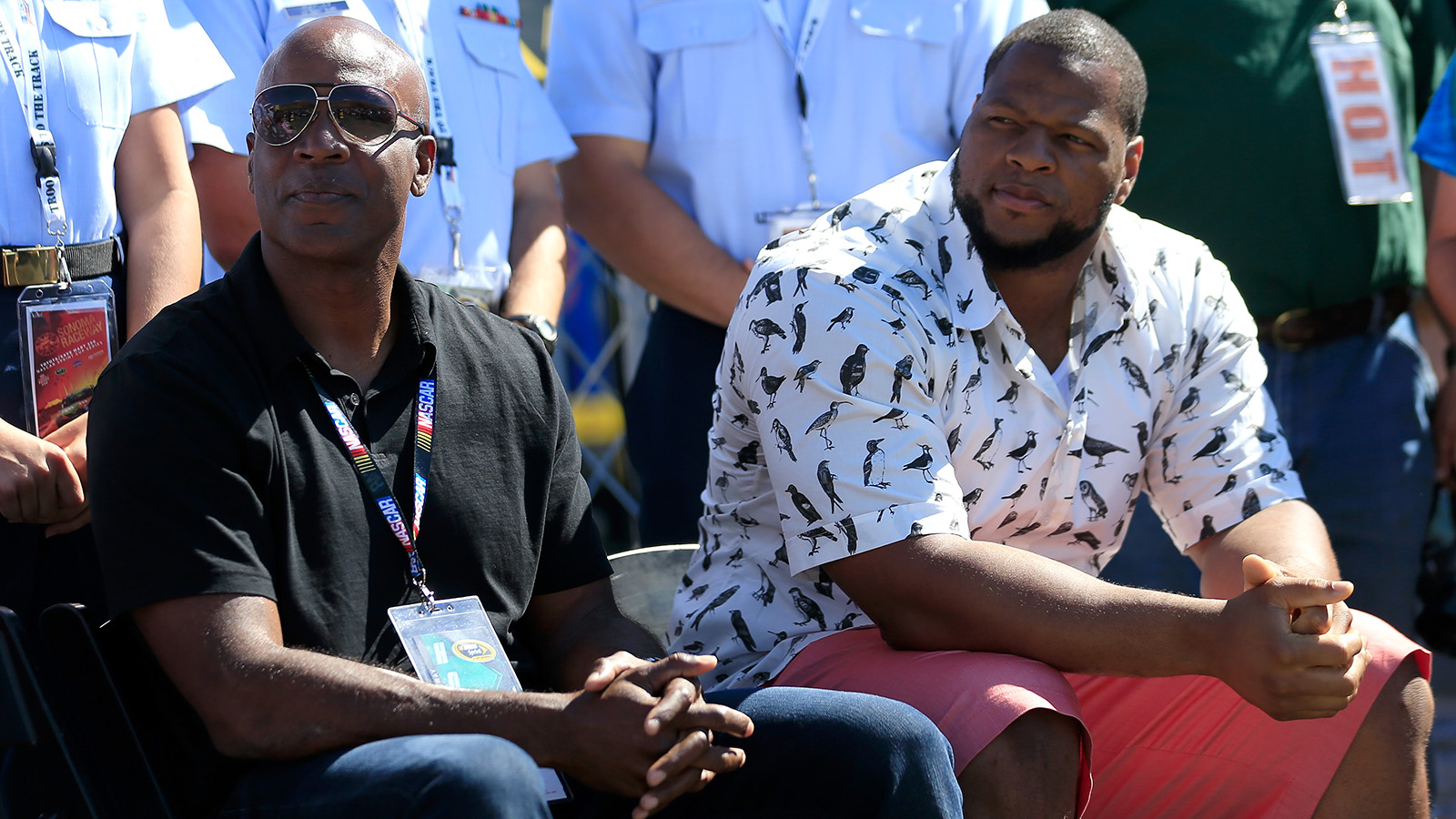 Barry Bonds, Ndamukong Suh take in the sights at Sonoma