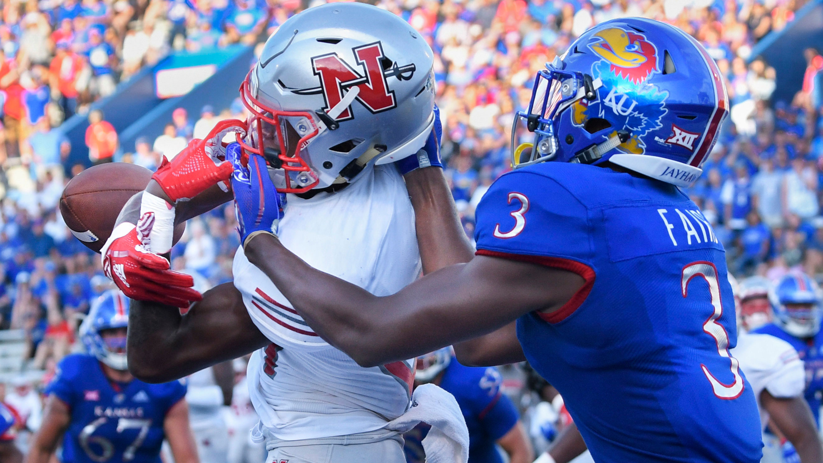 Jayhawks upset by Nicholls, lose 26-23 in overtime