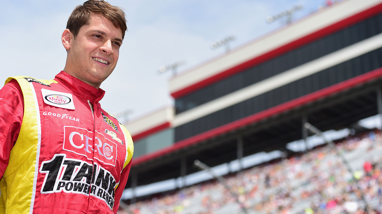 Marathon man: Landon Cassill runs 14 miles after Coca-Cola 600