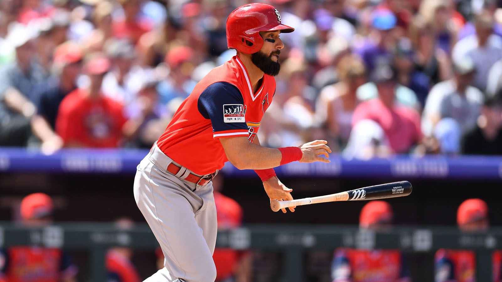 Carpenter doubles four times as Cardinals defeat Rockies 12-3