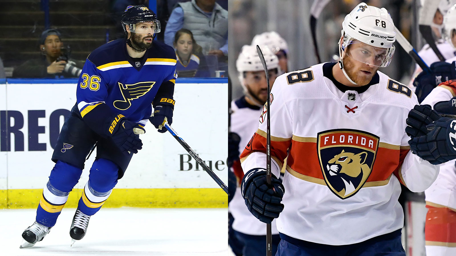 Blues sign veterans Brouwer, McGinn to professional tryouts