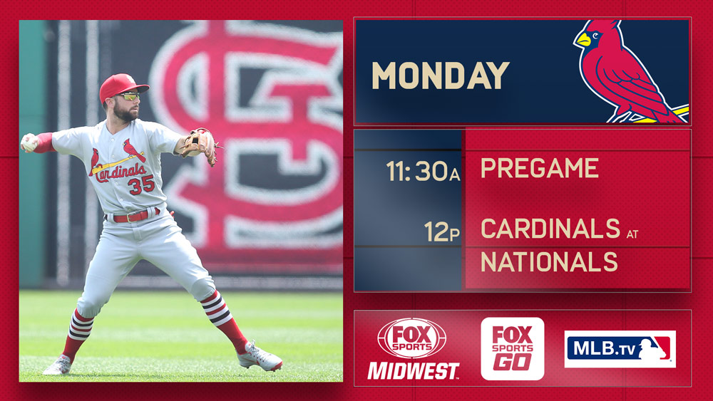 Cardinals head to D.C. with goal of starting a new series win streak