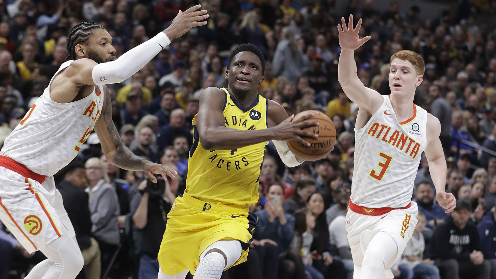 Pacers defeat Hawks 116-108, finish 2018 with five straight wins