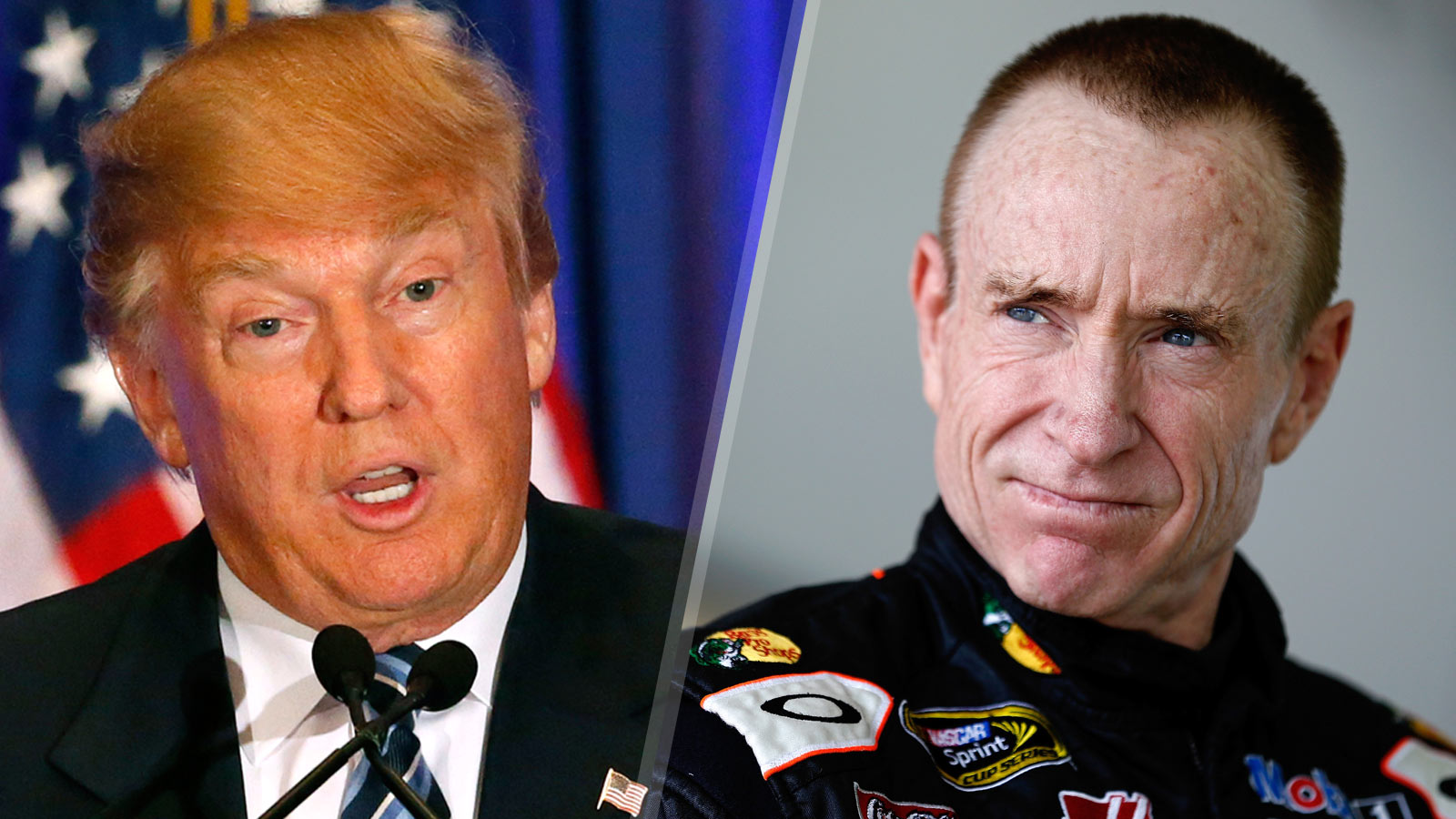 Mark Martin backs Donald Trump at rally: 'Build that wall!'