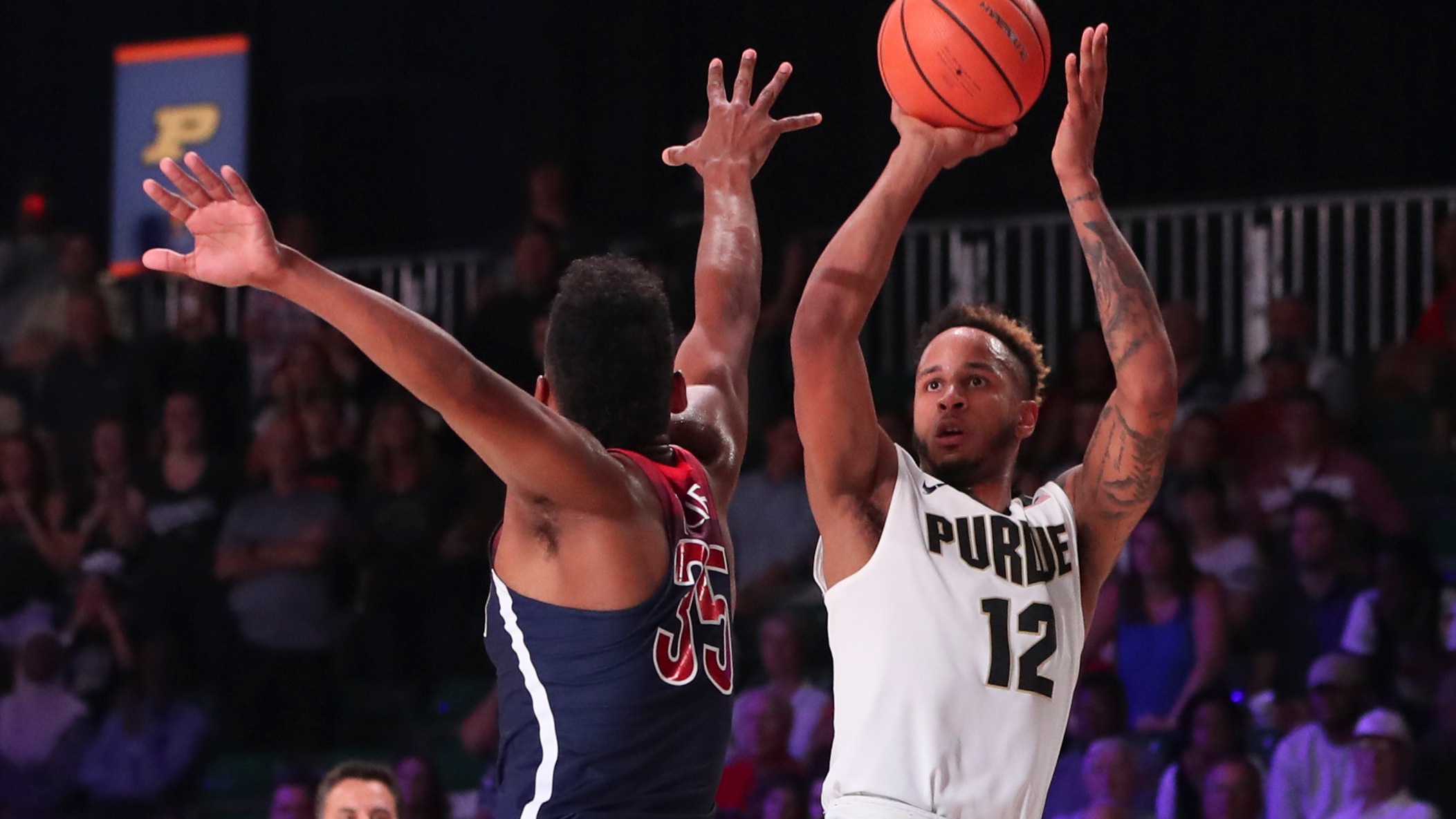 No. 18 Purdue upsets No. 2 Arizona 89-64 at Battle 4 Atlantis