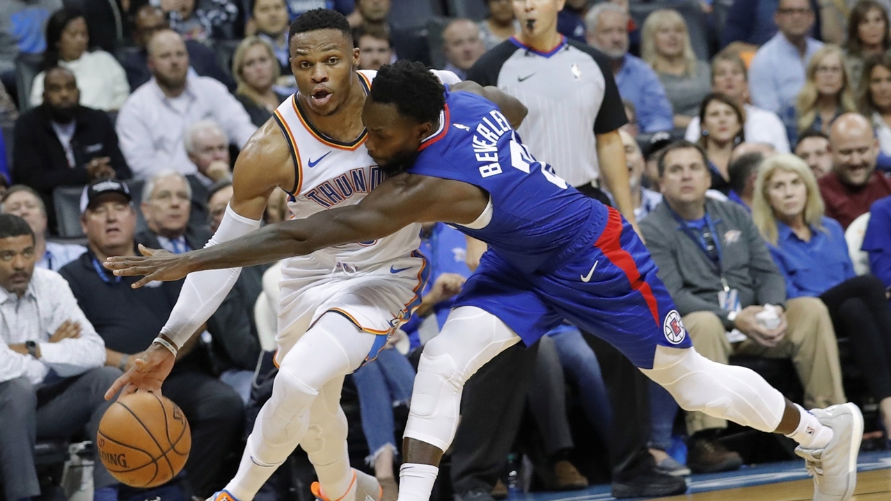 Skip Bayless calls Patrick Beverley's foul a 'dirty play and a cheap shot' on Russell Westbrook