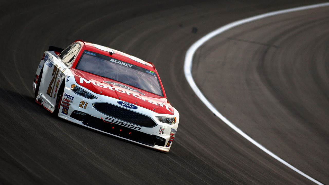 Rookie Ryan Blaney says best finish of season 'something to build off of'