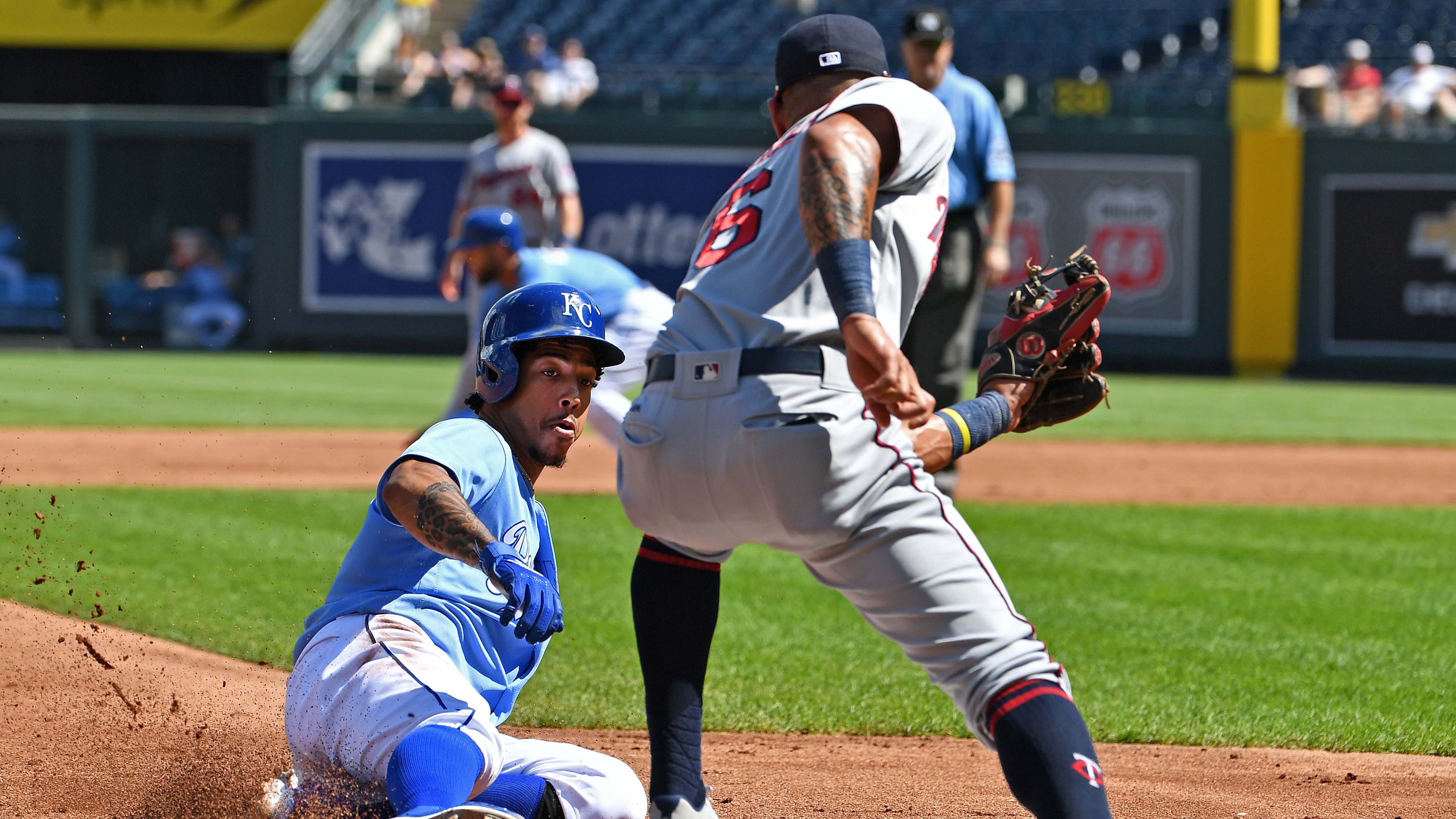 Mondesi's three-hit day wasted as long ball hurts Royals in series finale