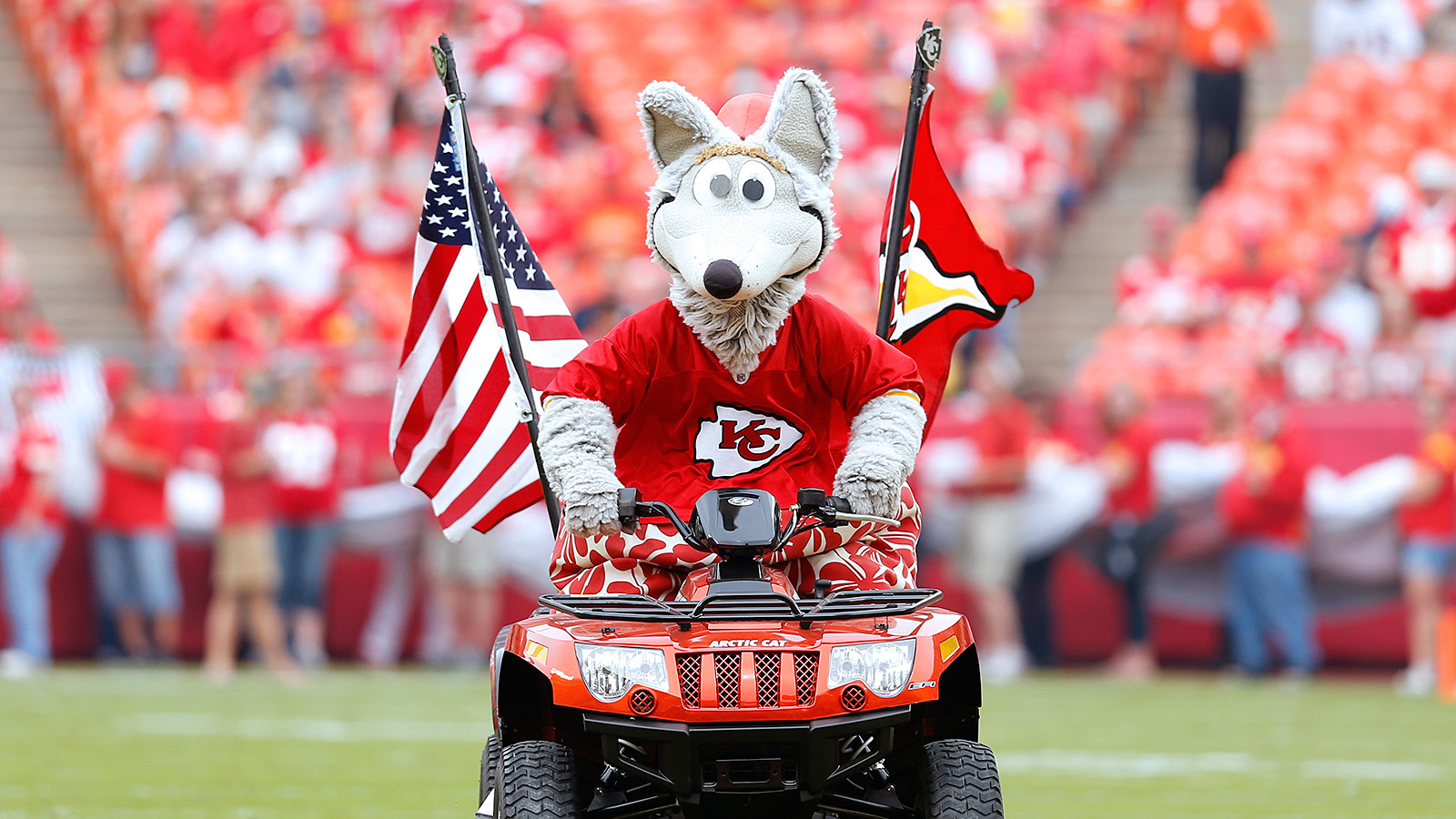 Chiefs Mascot Reaches Settlement Over Injury During Zip Line Stunt Fox Sports