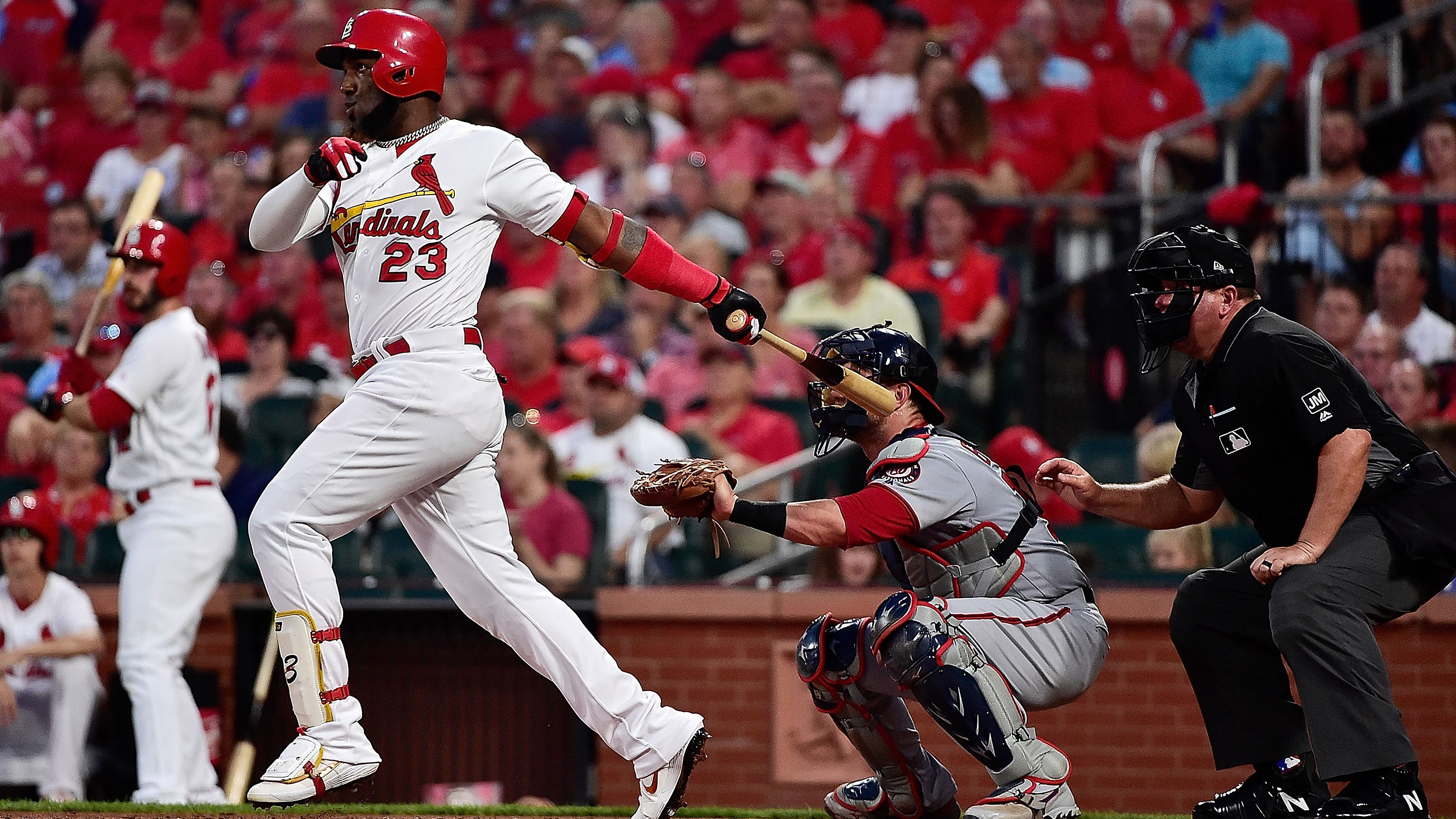 Ozuna's all-around night lifts Cardinals over Nationals 4-2