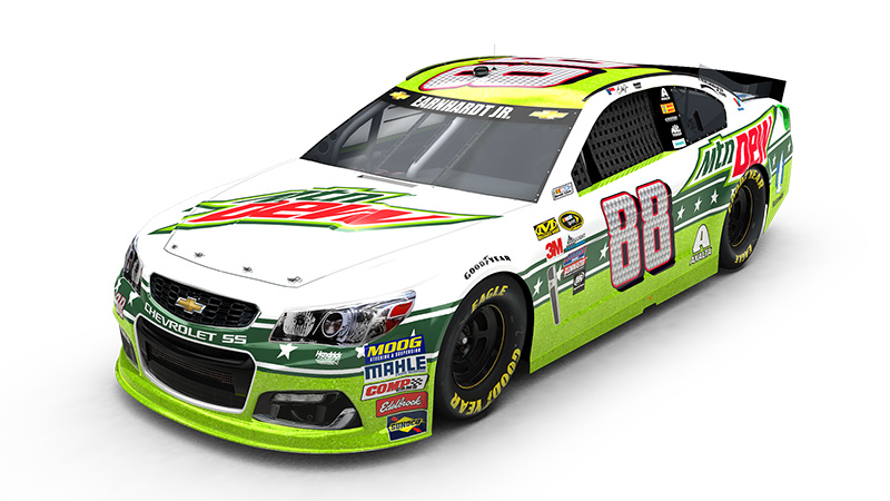 Dale Earnhardt Jr.'s car will have a new look for the All-Star