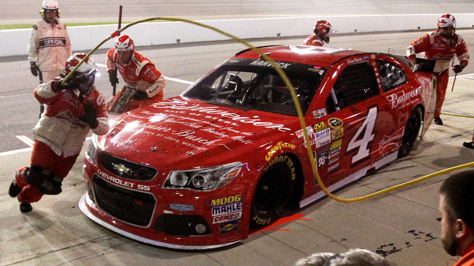 Kevin Harvick on his struggling pit crew: 'I can't fix them'