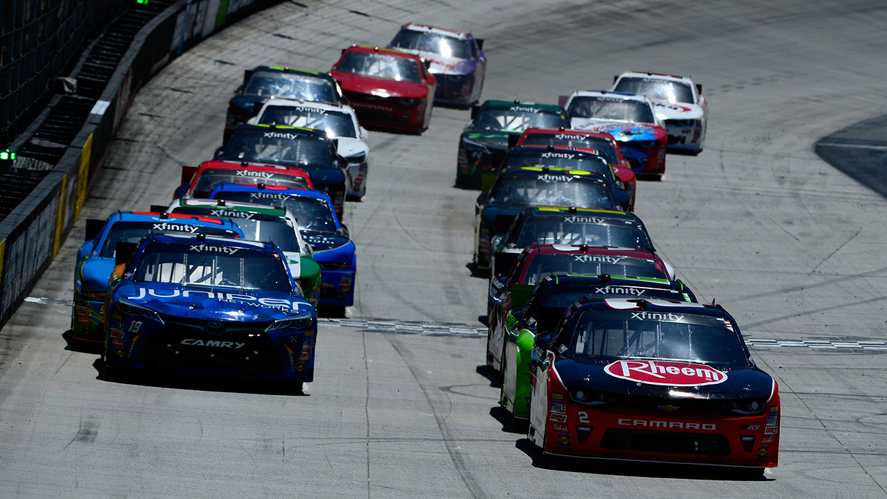 Full results from XFINITY Series heat races at Bristol Motor Speedway