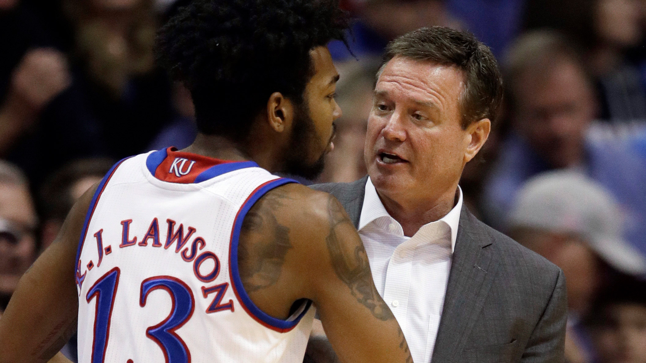 Jayhawks are eager to shift focus from the courts to the court