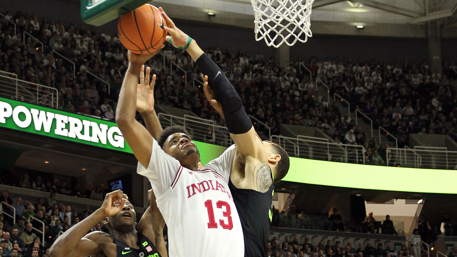 Hoosiers' winning streak snapped with 85-57 loss to Spartans