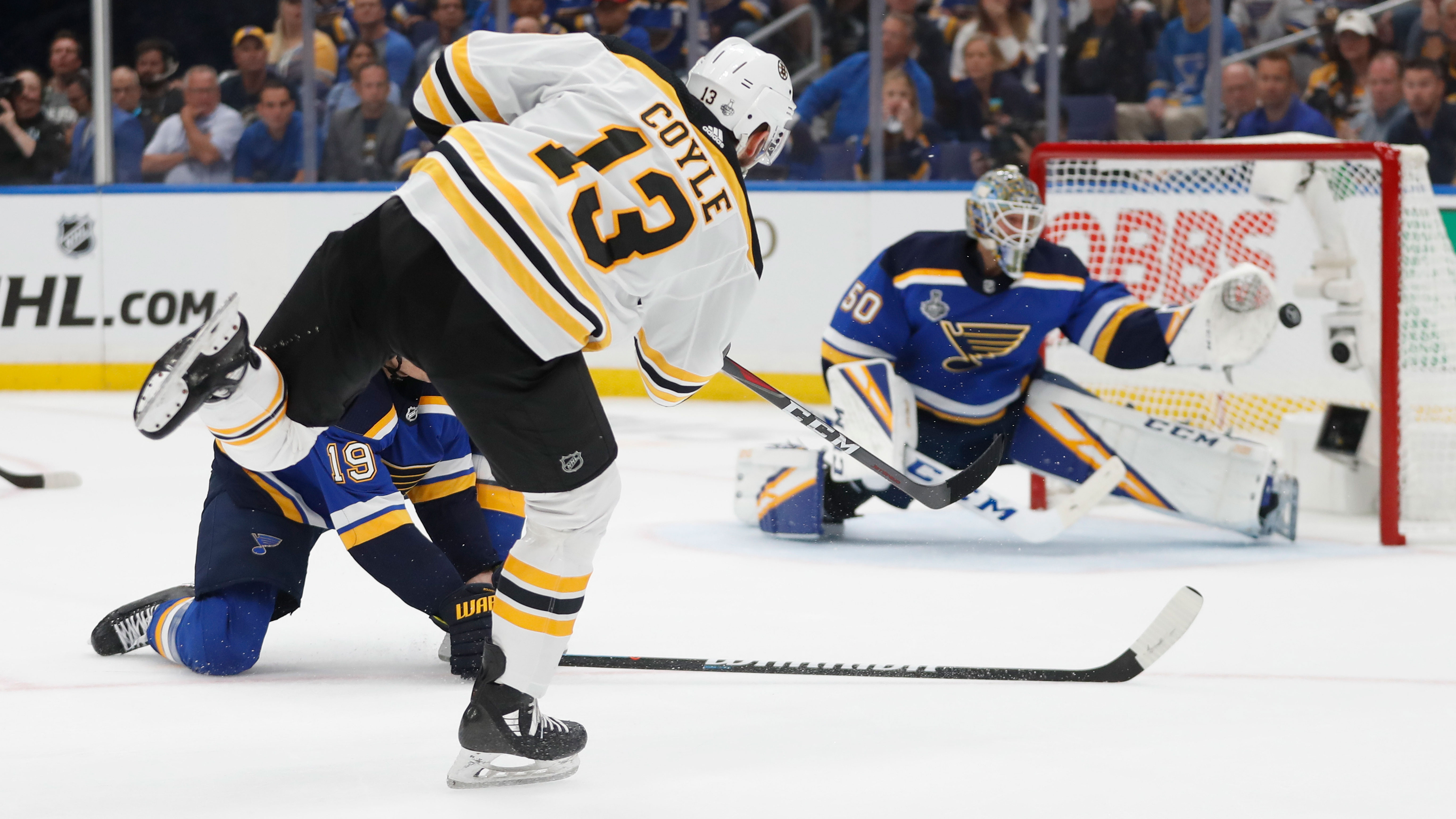 Binnington gets pulled as Blues suffer 7-2 loss to Bruins