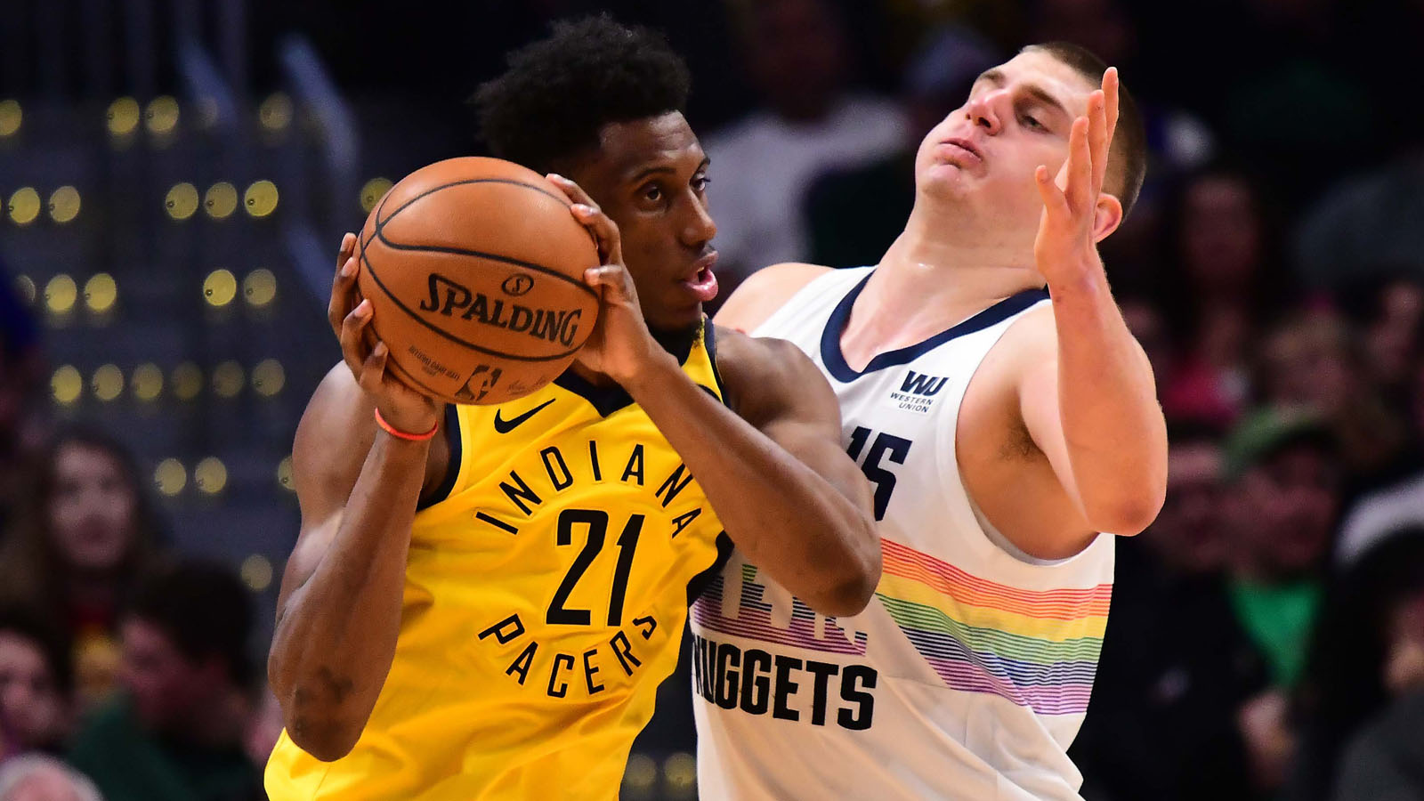 Pacers' late rally falls just short against Nuggets, 102-100