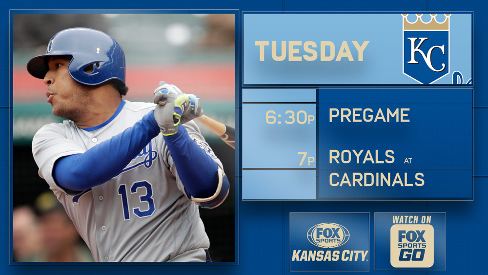 Royals look to corral Cardinals and their slugging rookie outfielder