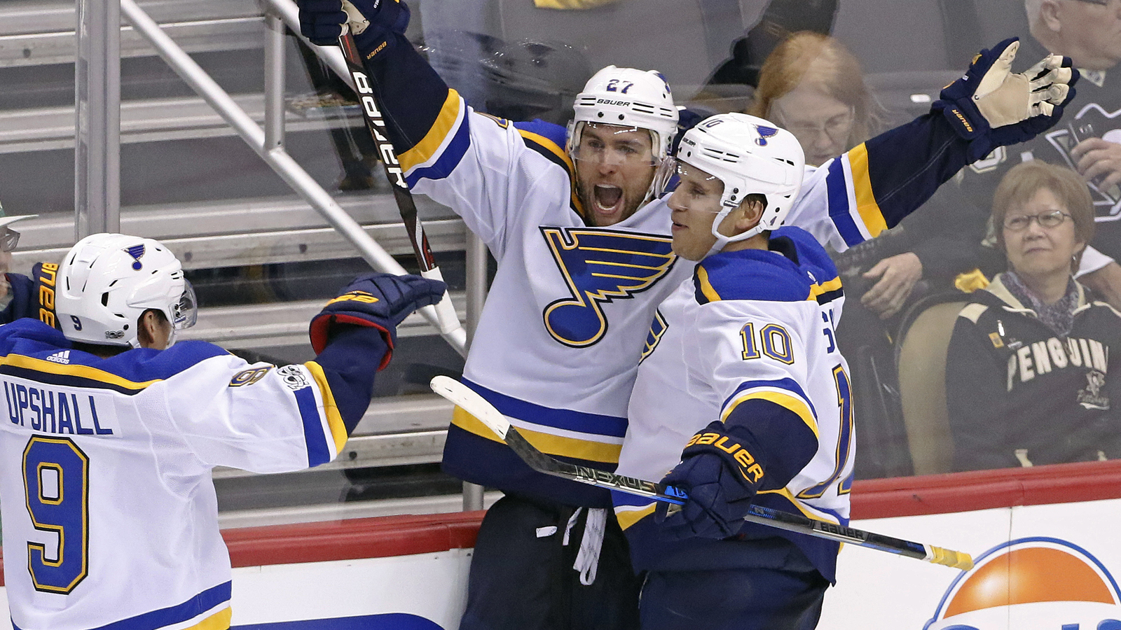 Pietrangelo scores twice in Blues' 5-4 overtime victory over Penguins