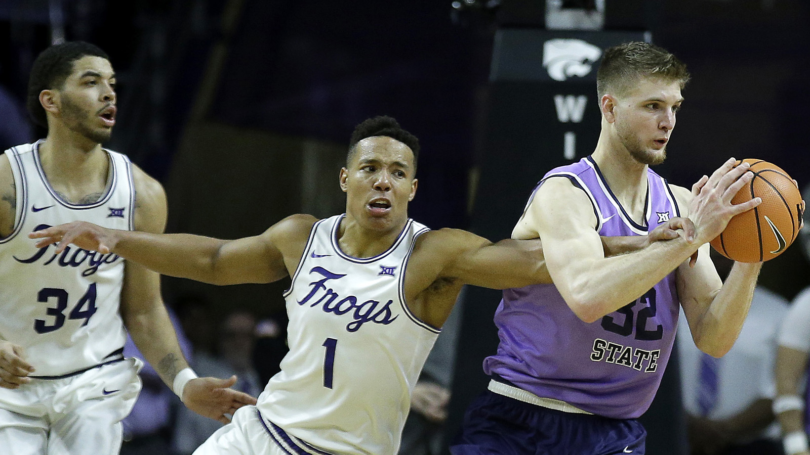 K-State earns second straight win over a ranked opponent, 73-68 over TCU