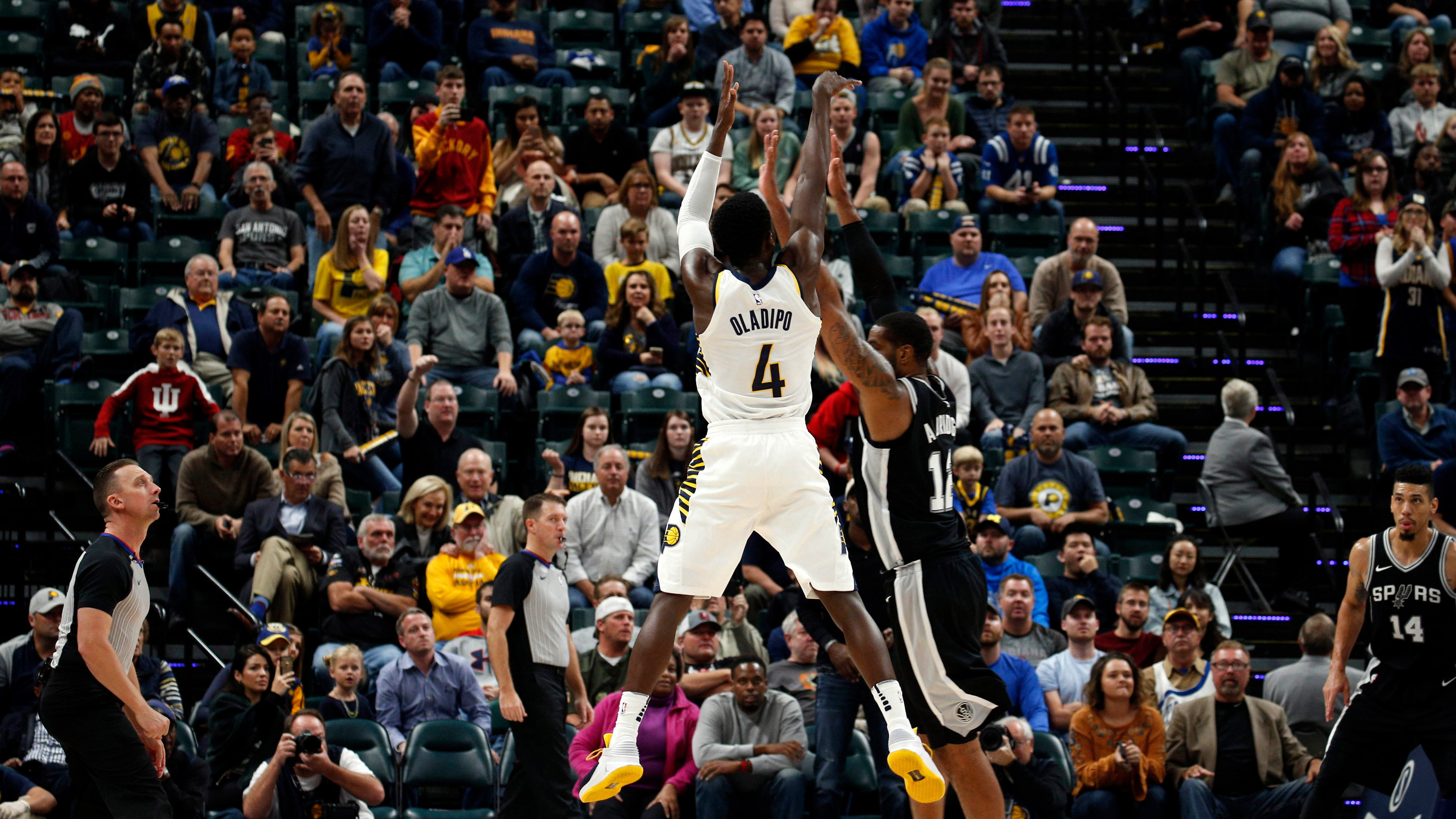 Pacers guard Oladipo named Eastern's player of the week