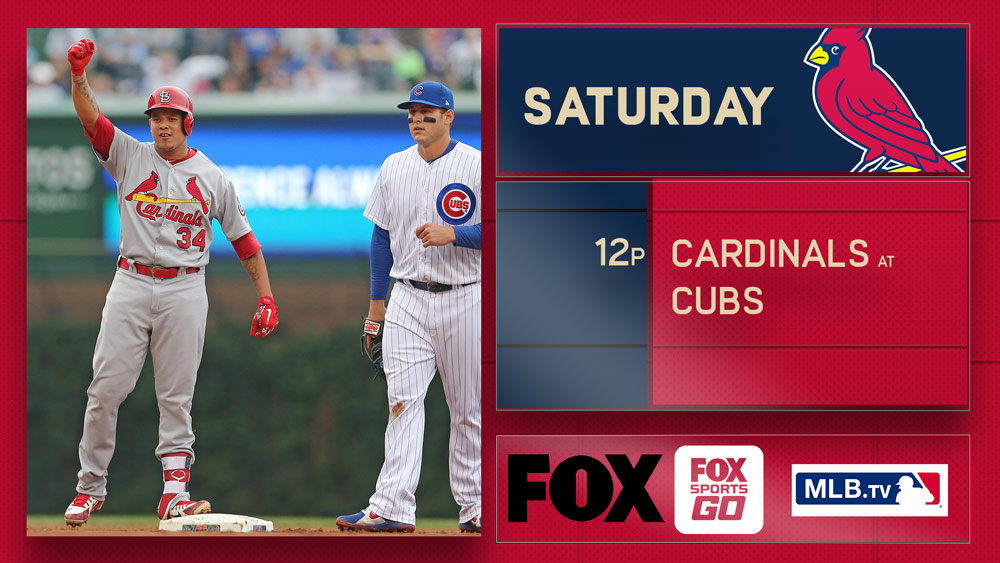 Cardinals look to beat Cubs, avoid playoff elimination