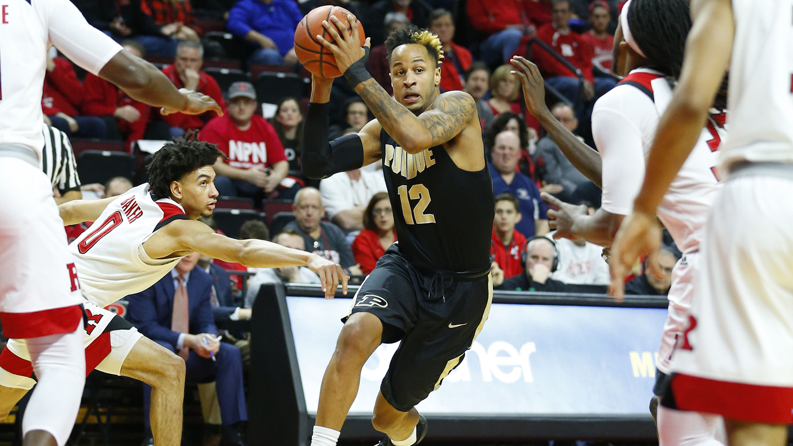 Purdue squeezes past Rutgers 78-76 for 19th straight victory
