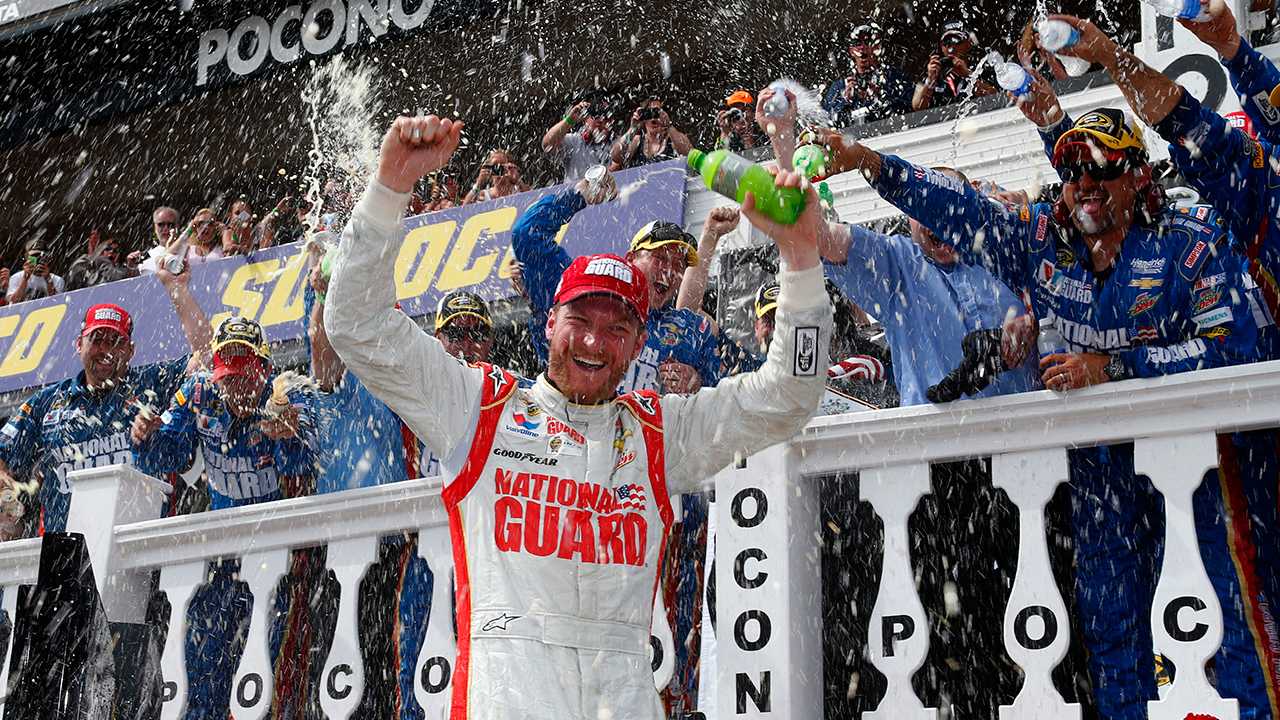 Sealing the deal: Earnhardt Jr. continues Hendrick dominance