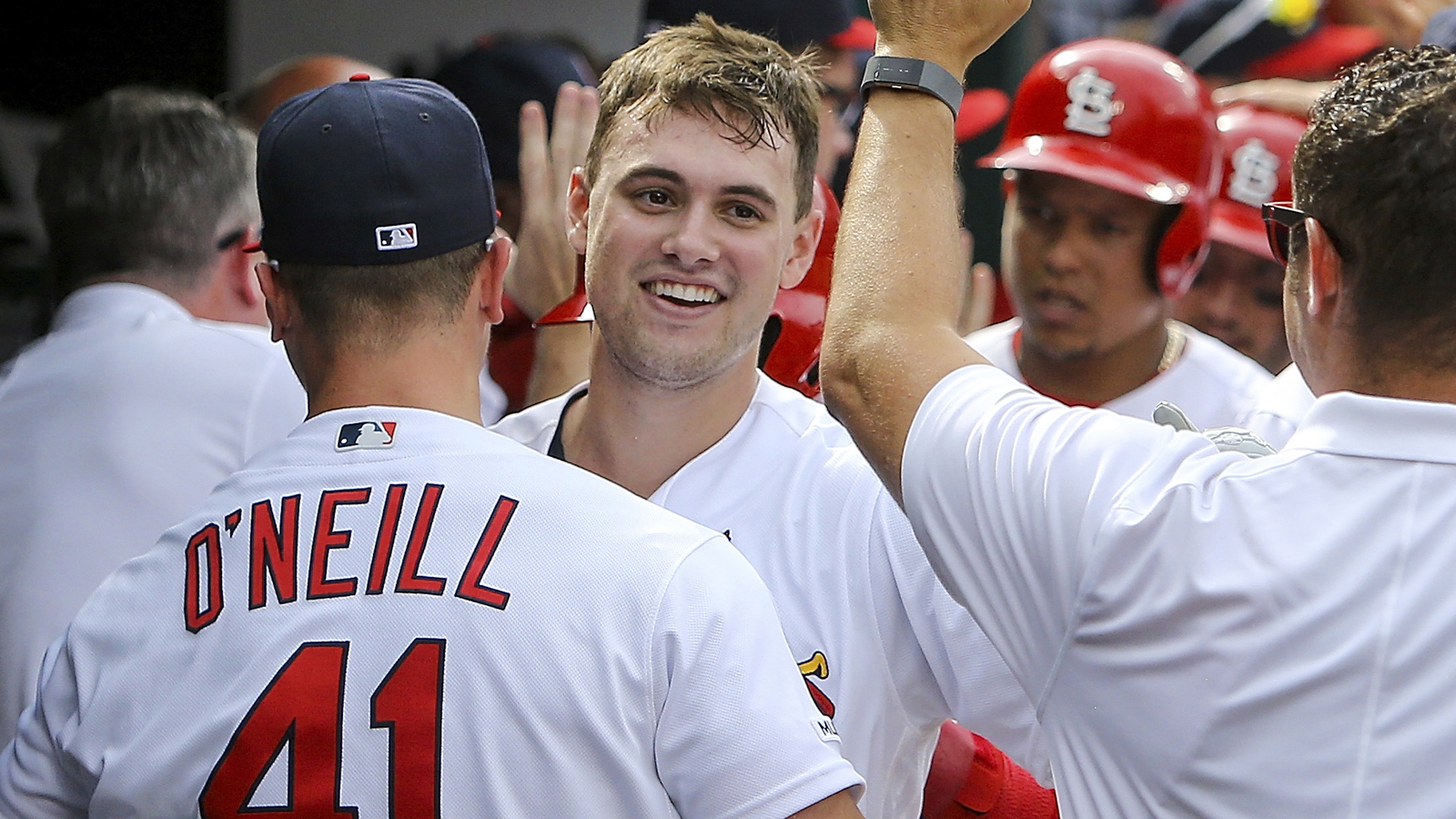 Thomas' huge day propels Cardinals to 11-9 victory over Pirates