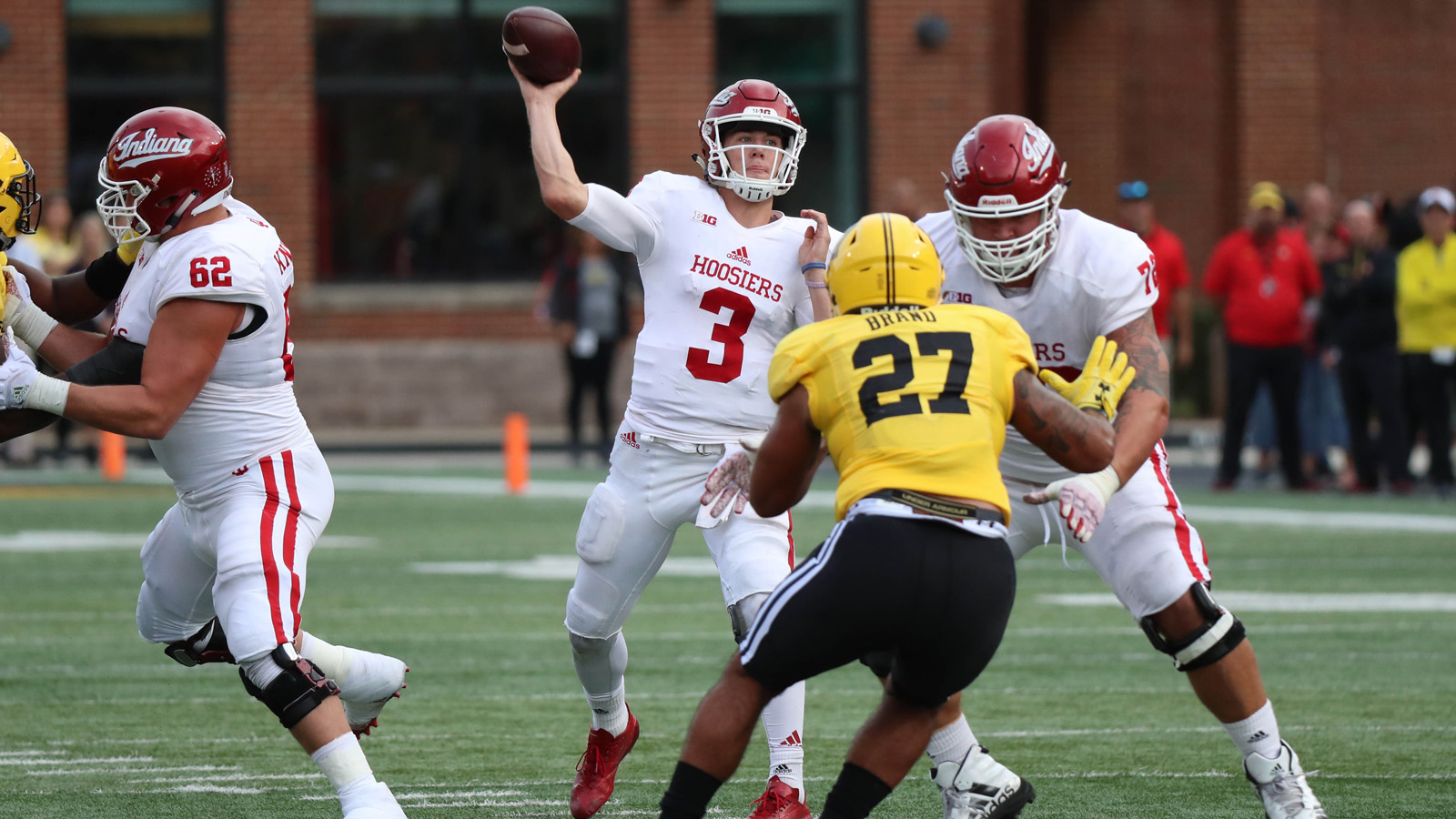 Indiana comes up short in 42-39 shootout with Maryland