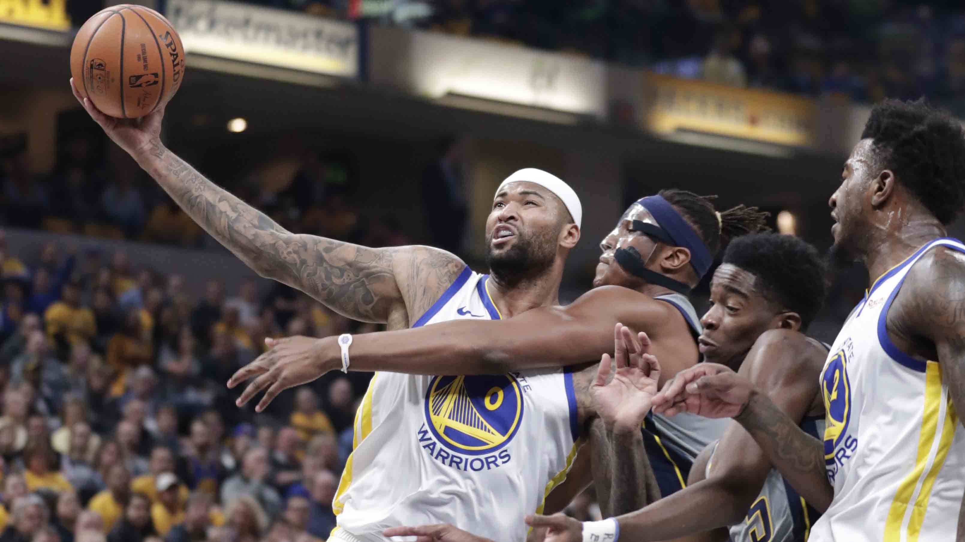 Pacers can't stop Steph and Co. as Warriors win 132-100