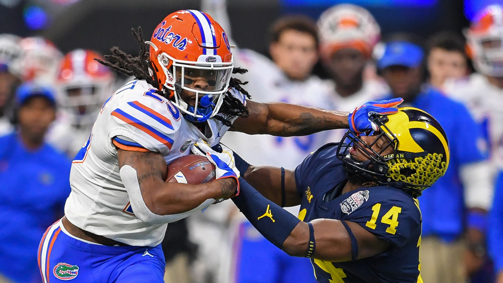 Peach Bowl: Gators pound Wolverines 41-15 in Dan Mullen's debut season as coach