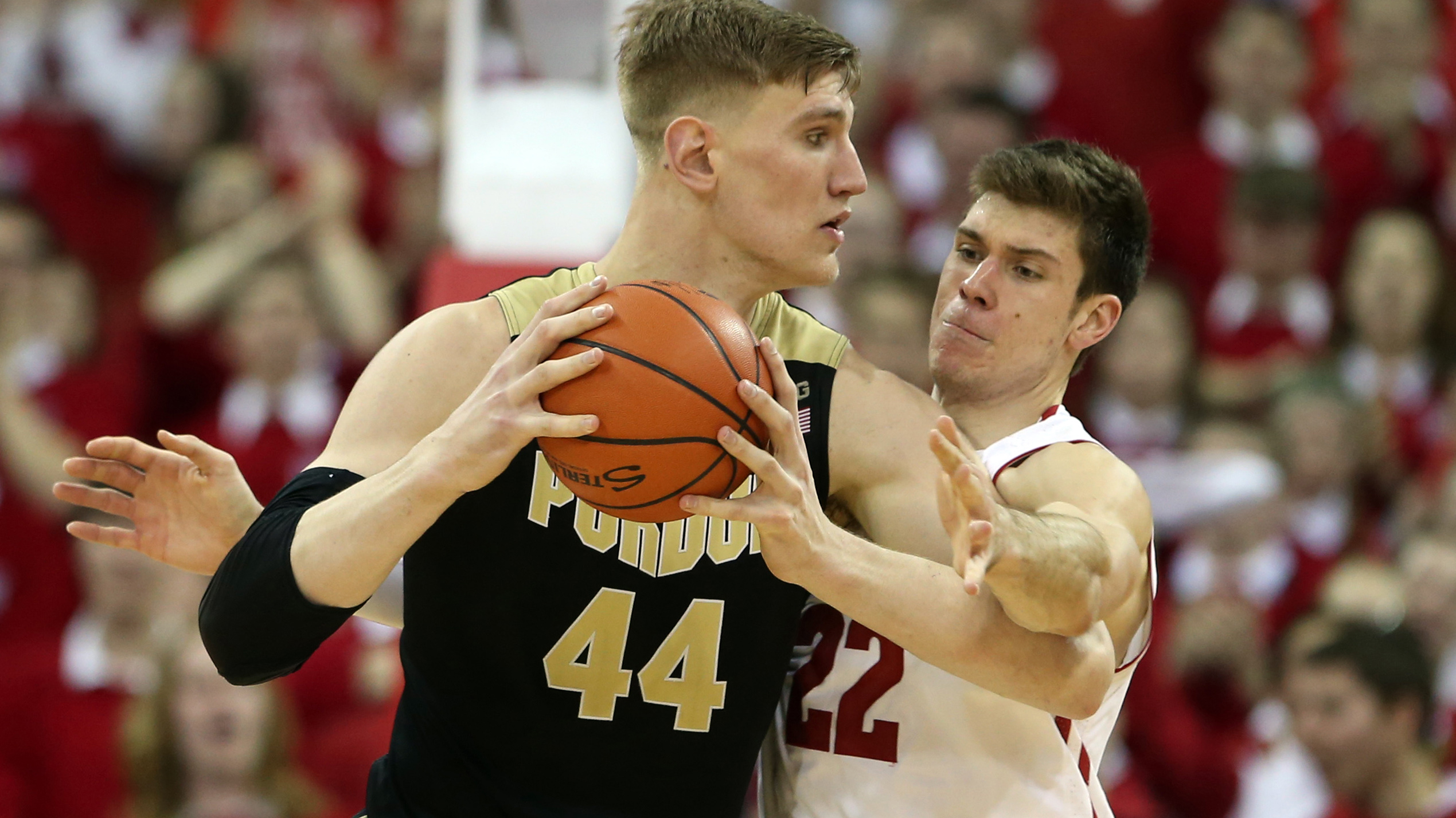 Boilermakers drop third straight, 57-53 to Wisconsin