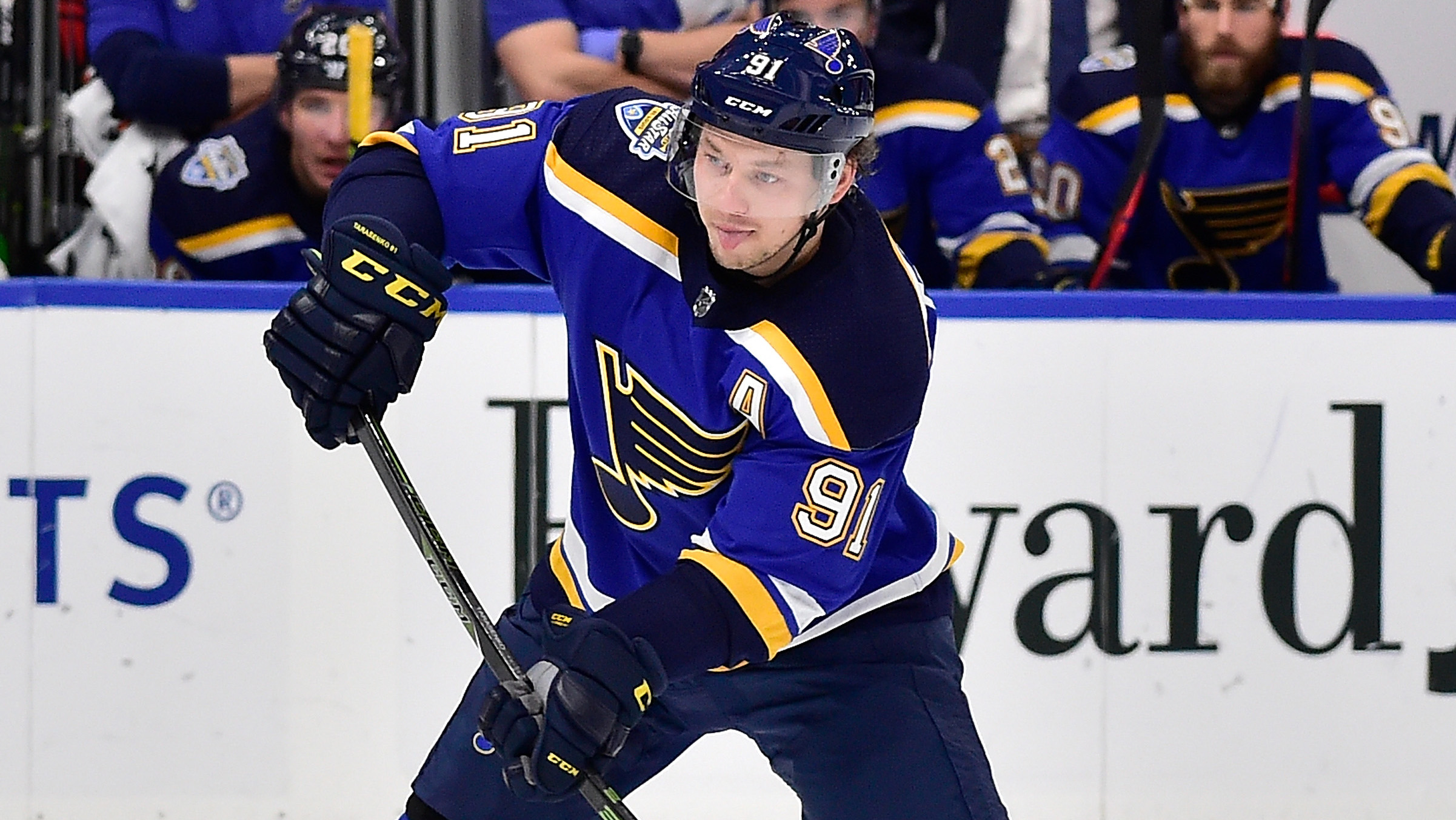 Tarasenko to miss Blues' back-to-back games this weekend