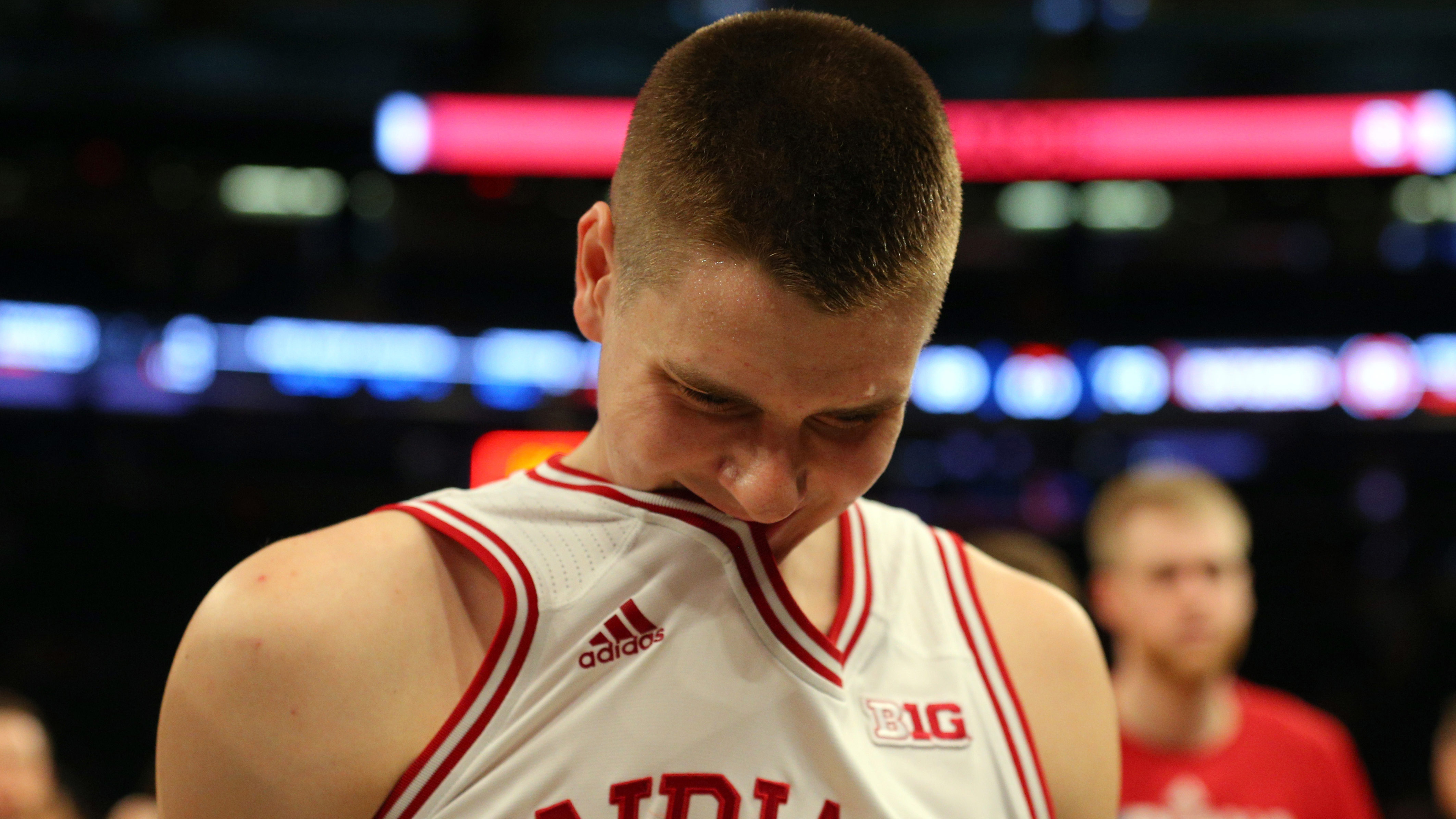 Hoosiers bounced from Big Ten tourney in 76-69 upset loss to last-place Rutgers