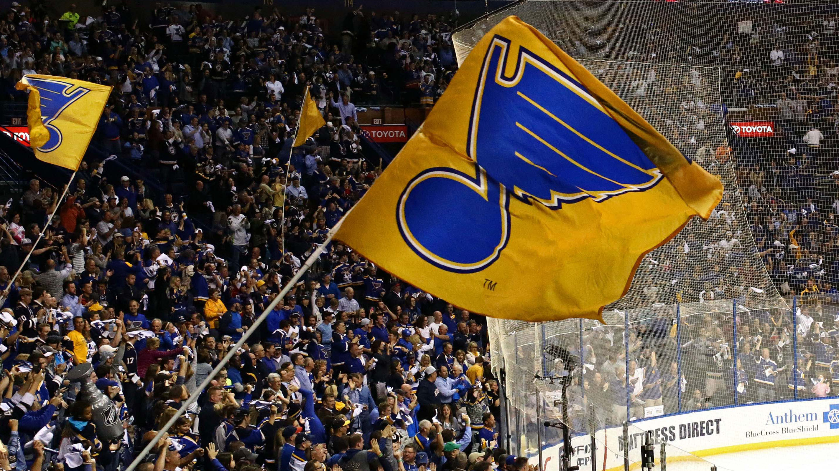 Blues assign eight skaters, two goalies to San Antonio Rampage