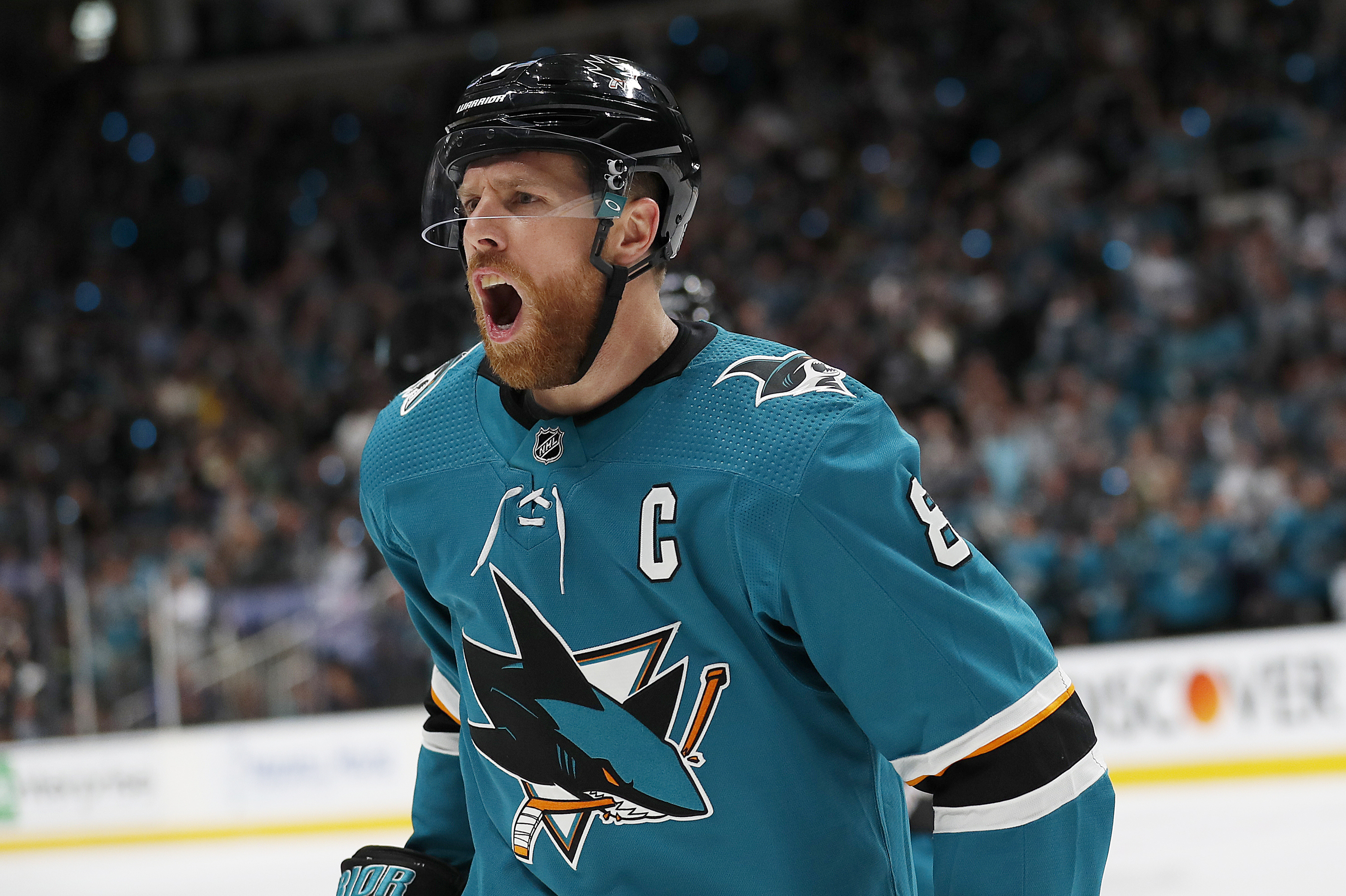 Blues face a Sharks team that has Pavelski back from a nasty head injury