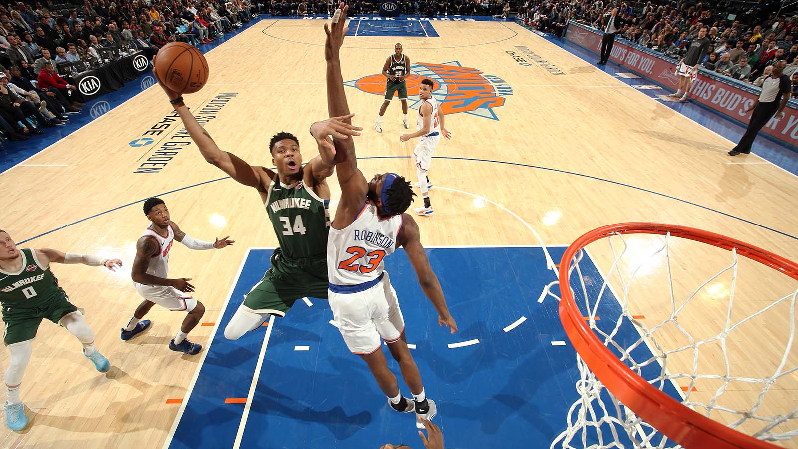 Bucks aim to bring dominance over Knicks into second half of season