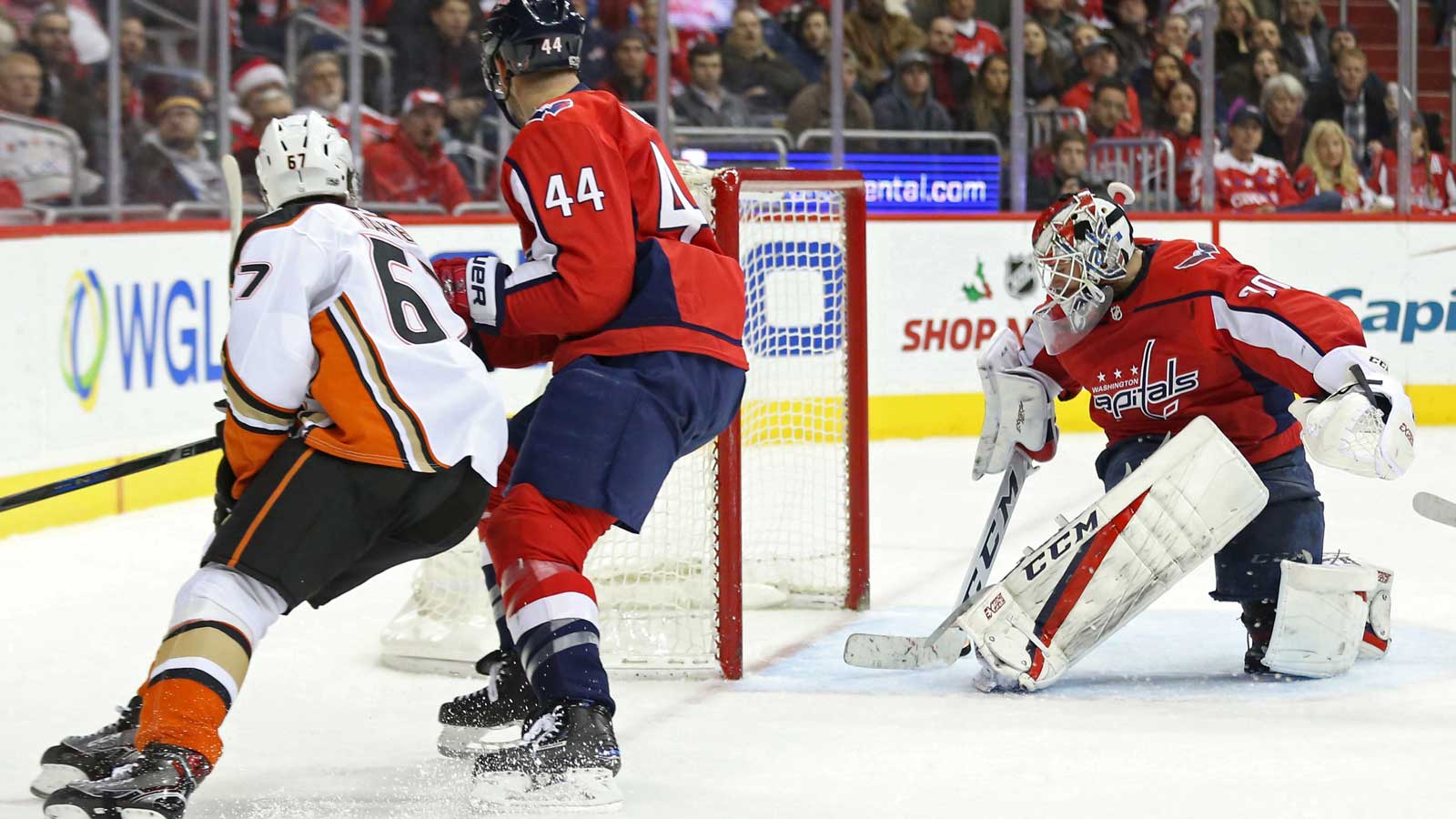 Ducks lose 3-2 to Capitals in OT