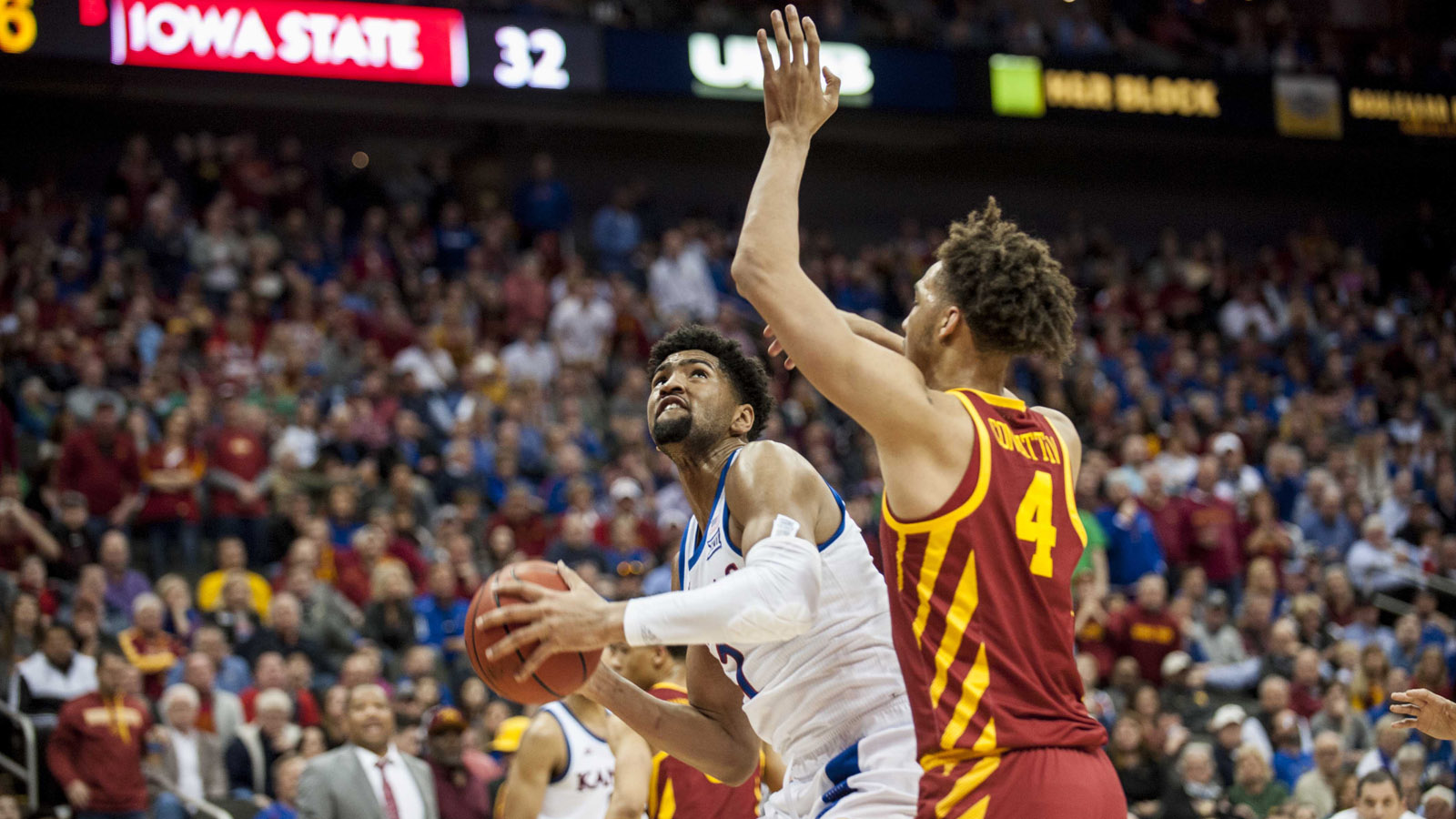 Kansas falls 78-66 to Iowa State in Big 12 championship game