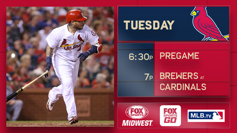 Cardinals face Brewers clinging to half-game lead for second wild card