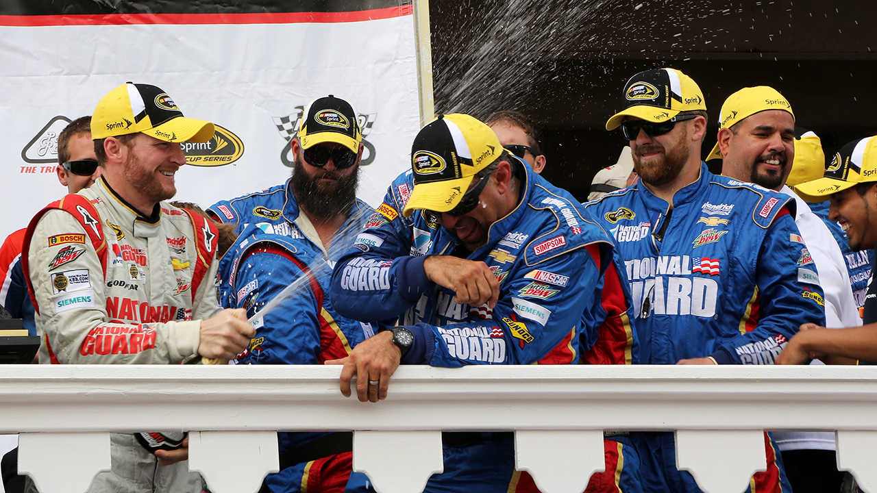 Stress reliever: Multiple wins allow Dale Jr. to relax, have fun
