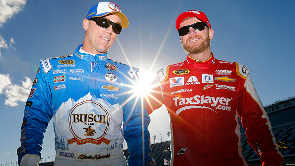 Dale Earnhardt Jr., Kevin Harvick offer ray of hope to grieving friend