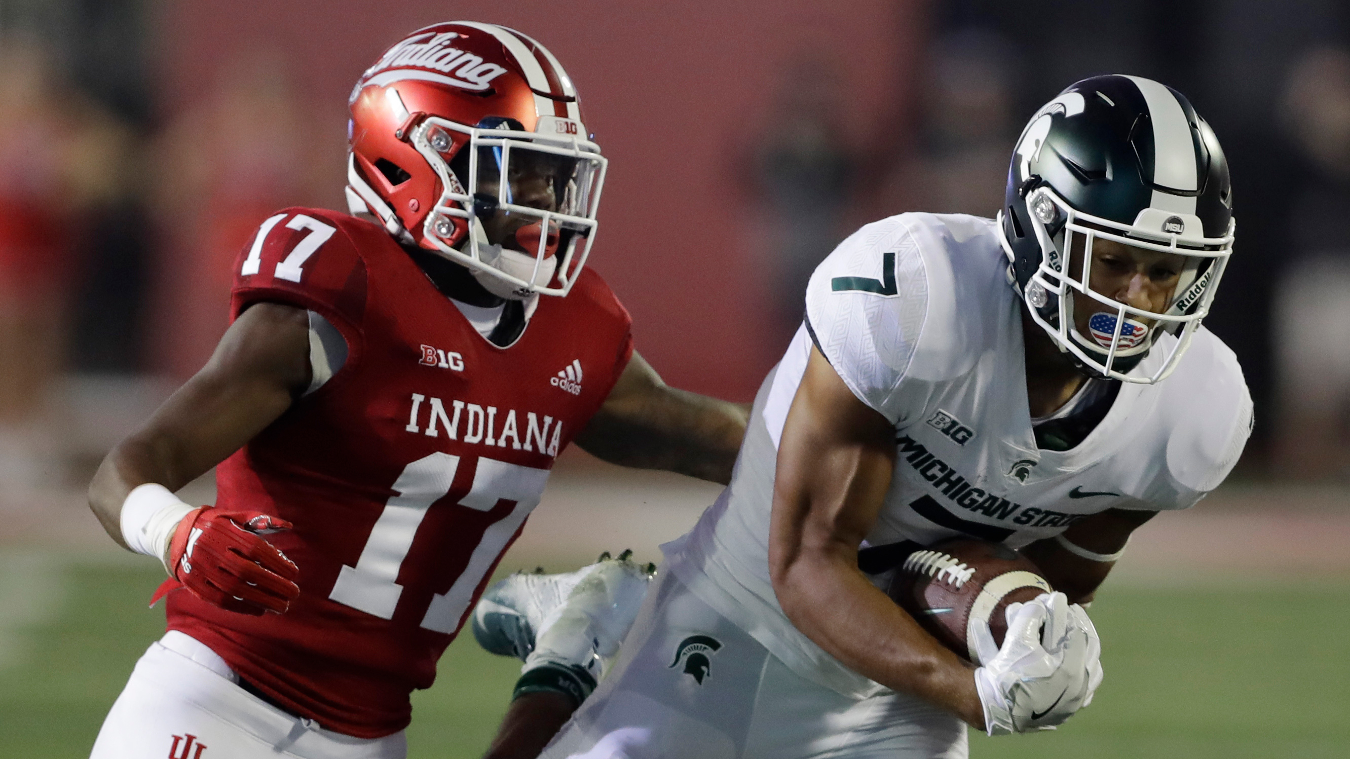 Indiana's slow start proves costly in 35-21 loss to No. 24 Michigan State