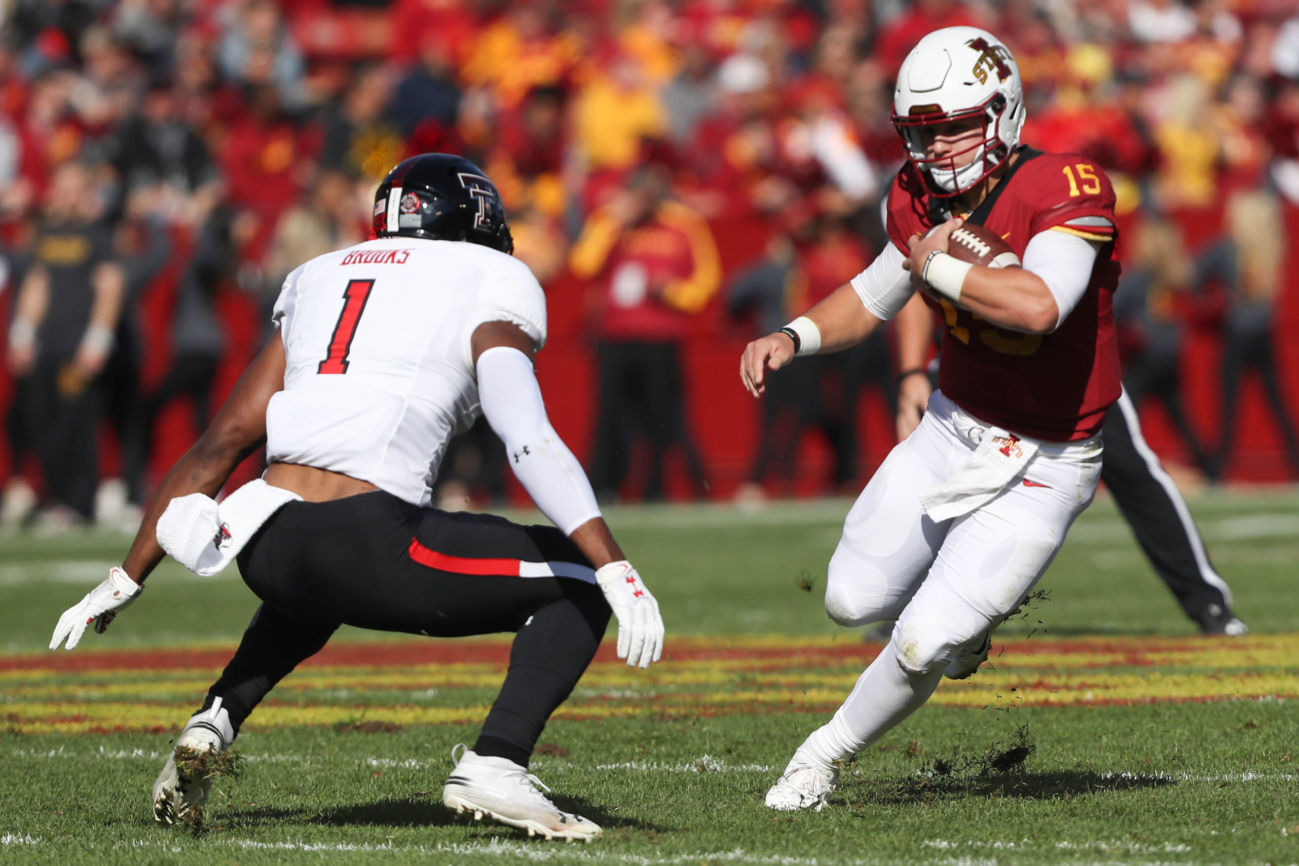 Safety, Butler TD push Iowa State past Texas Tech 40-31