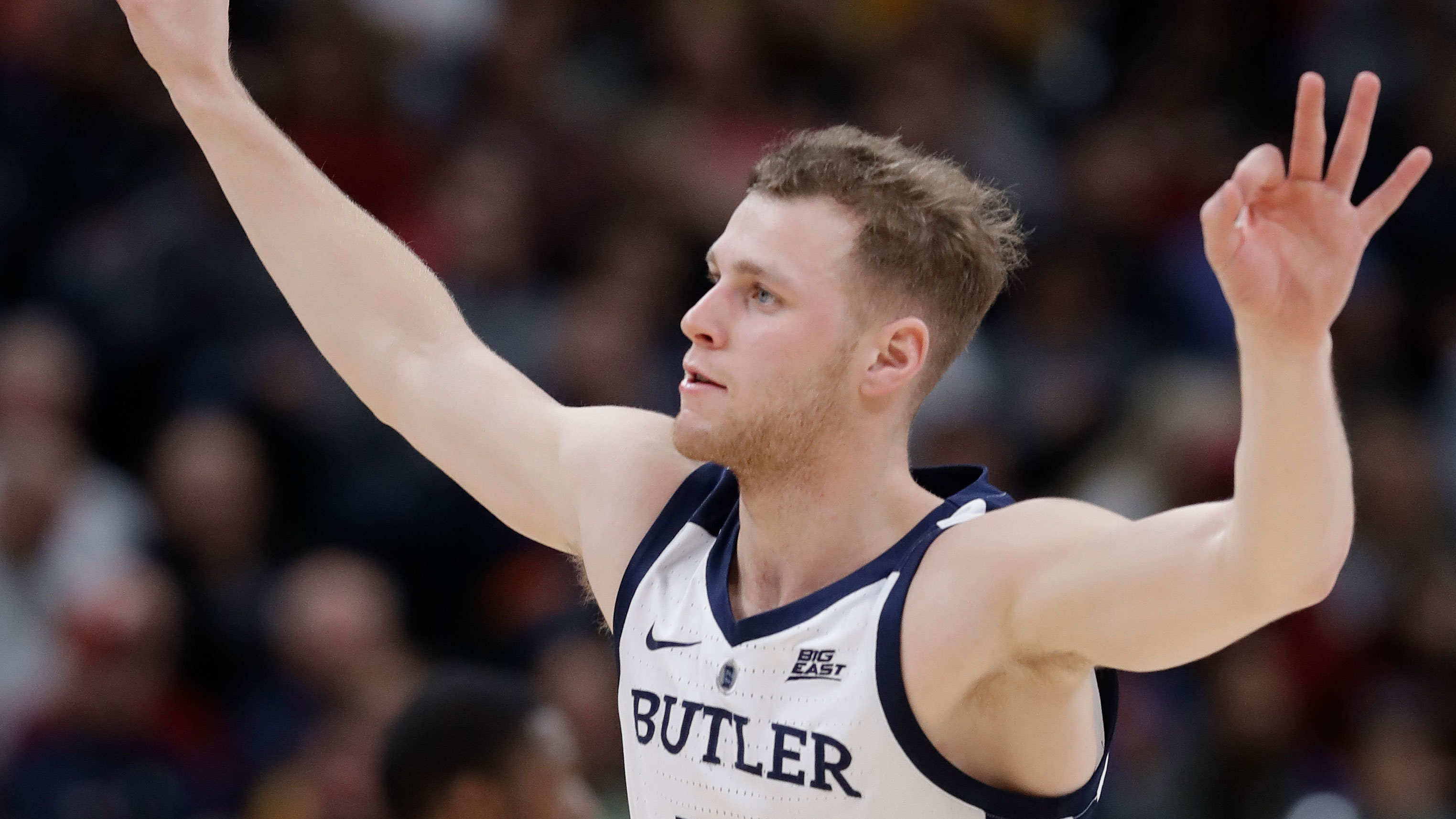 Jorgensen's five 3-pointers pushes Butler past UC Irvine 71-54