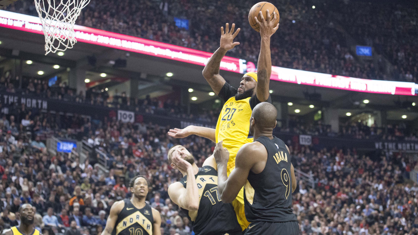 Pacers can't catch up after rough first quarter, fall 92-73 to Raptors