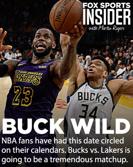 Lakers Vs Bucks Will Be A Showdown Of The Best The Nba Has To Offer Fox Sports