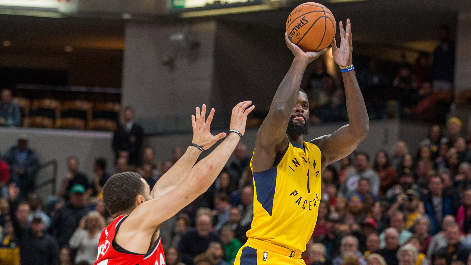 Pacers win fifth straight, 107-104 over Raptors